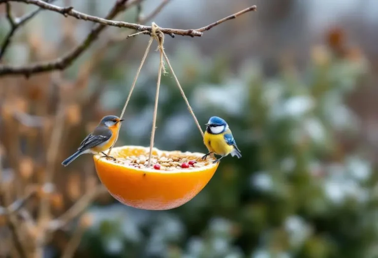 Cet agrume que vous jetez chaque matin peut devenir un refuge chaleureux pour les oiseaux de votre jardin cet hiver