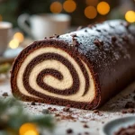 Cette bûche chocolat-café ultra fondante fait l’unanimité à Noël : chaque bouchée a un vrai goût de fête