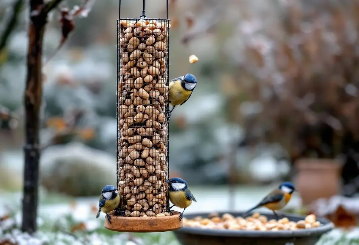 En décembre, ce petit aliment du placard que les jardiniers négligent peut vraiment sauver les oiseaux de leur jardin