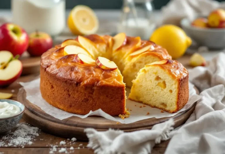 Gâteau pommes-yaourt ultra moelleux : « je n’en rate plus un seul depuis que j’utilise cette astuce de ma grand-mère »