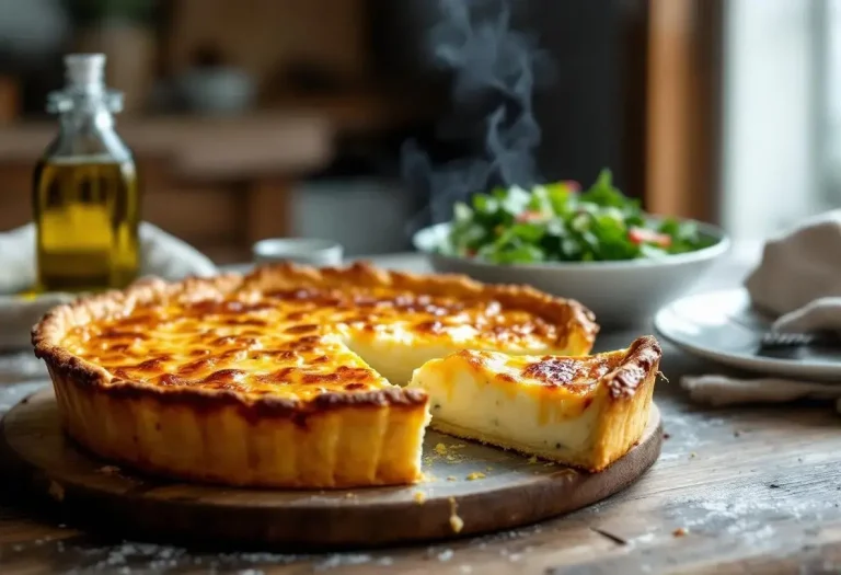La tarte 4 fromages qui fait fondre tous les amateurs de gratiné dès la toute première bouchée