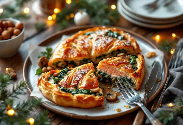 Le feuilleté au saumon qui fait sensation à Noël (prêt en seulement 30 min)