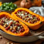 Pourquoi cette butternut farcie au lard et aux noisettes va vite devenir votre plat chouchou du moment