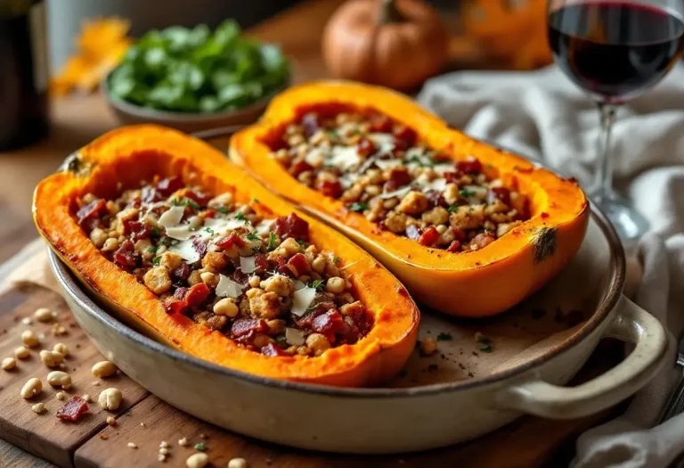 Pourquoi cette butternut farcie au lard et aux noisettes va vite devenir votre plat chouchou du moment