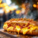 Reproduisez à la maison la baguette raclette des célèbres marchés de Noël