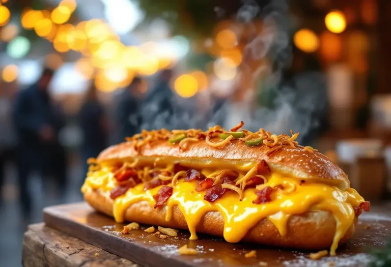 Reproduisez à la maison la baguette raclette des célèbres marchés de Noël