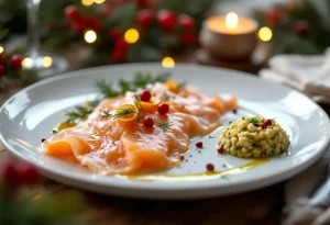 Saumon gravlax de Noël : une version bluffante et raffinée signée Philippe Etchebest