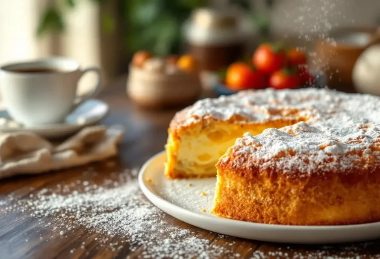 Torta nua italienne : la recette de ce gâteau texture nuage à la crème pâtissière, un vrai délice !