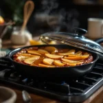 « Une poêle, et c’est tout » : le gâteau aux pommes que je fais sans four