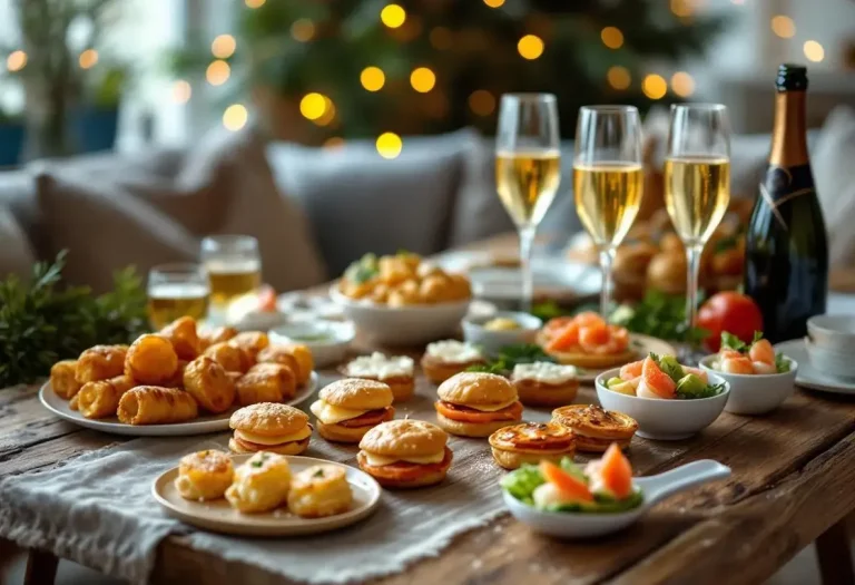 Apéritif dînatoire du Nouvel An : 10 recettes bluffantes pour transformer votre réveillon sans stress