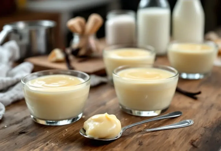 Crèmes dessert à la vanille maison : ultra onctueuses, simplissimes et sans additifs