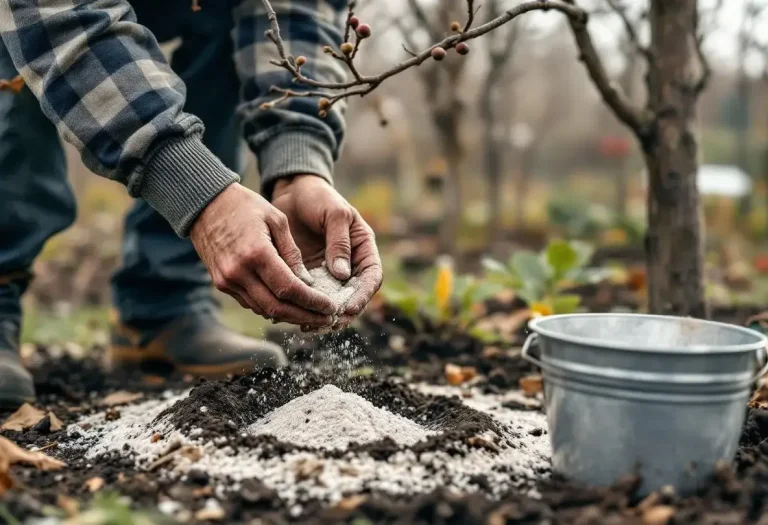 De la cendre pour booster vos arbres fruitiers