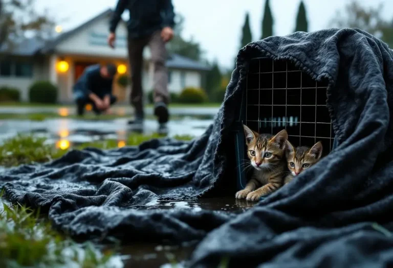 Elle arrive au travail tôt le matin : la couverture trempée au sol lui glace le sang (vidéo)