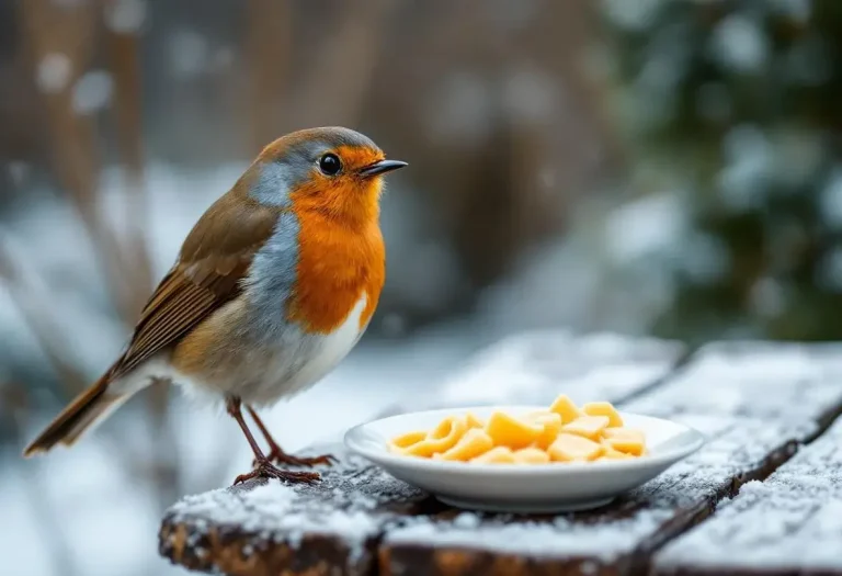 En hiver, protégez les rouges-gorges du jardin avec cet ingrédient de cuisine à 41 centimes : un geste simple mais vital
