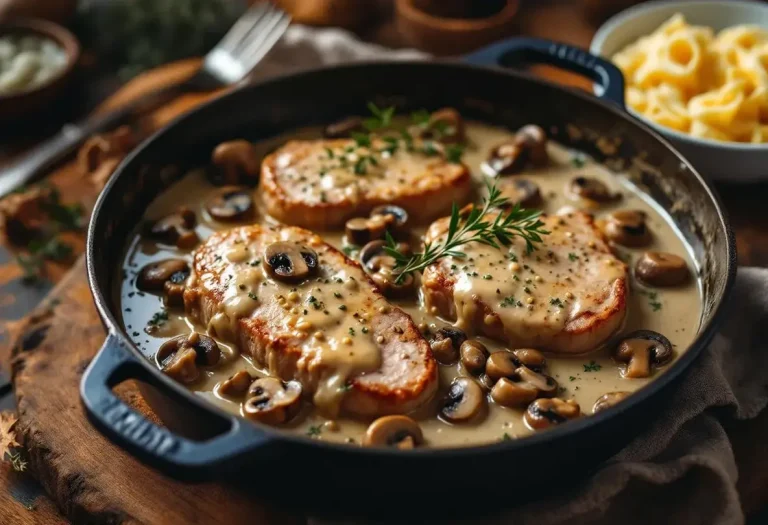 Filet mignon aux champignons et moutarde : un plat fondant, crémeux et prêt en 30 minutes