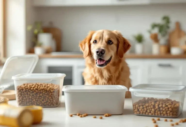 Je pensais bien faire en versant ses croquettes directement dans une boîte, mais c’était une vraie erreur