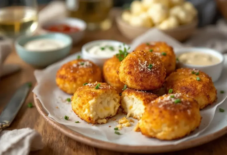 Moelleuses à cœur, ultra dorées : ces croquettes de chou-fleur au comté bousculent les règles de l’apéro maison