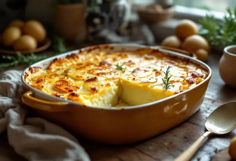Mon accompagnement qui fait toujours sensation : le gratin dauphinois, à préparer la veille sans stress !