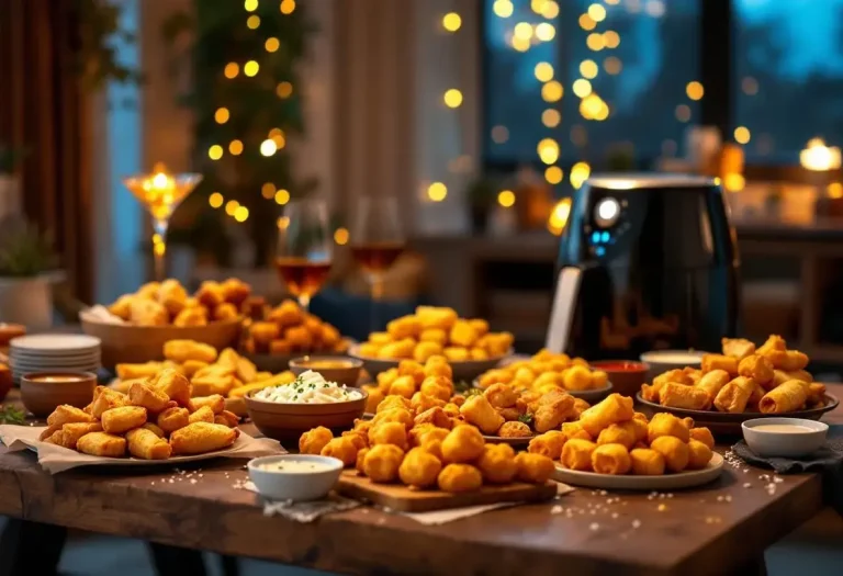 Nouvel an : 10 recettes à l’airfryer pour un apéritif dînatoire ultra croustillant
