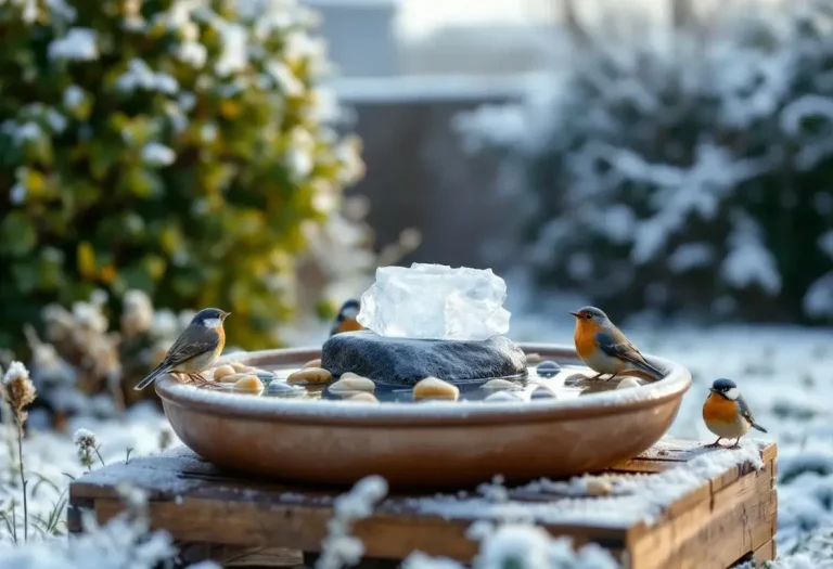 Oiseaux du jardin : quand l’eau gèle, cette astuce gratuite peut leur sauver l’hiver (et révèle un enjeu majeur en station de ski)