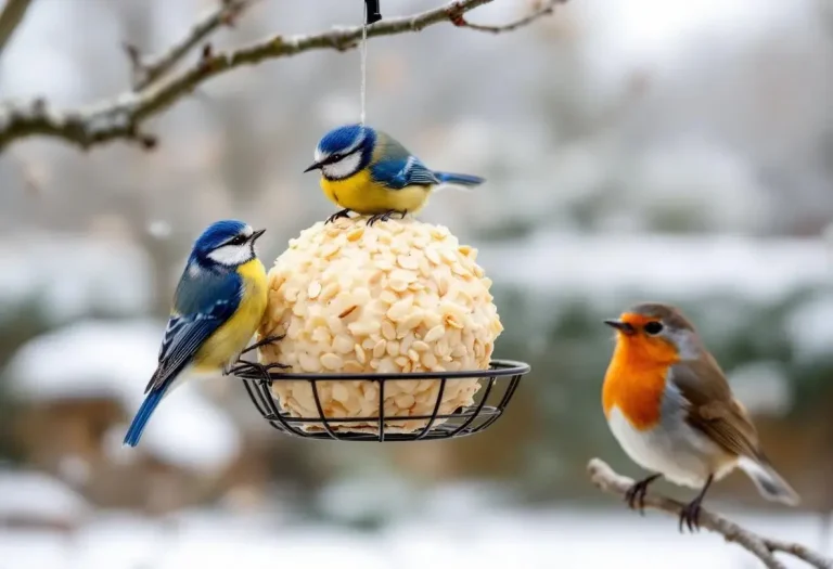 On parle souvent de nichoirs, mais rarement de cet aliment clé pour la survie des oiseaux en hiver
