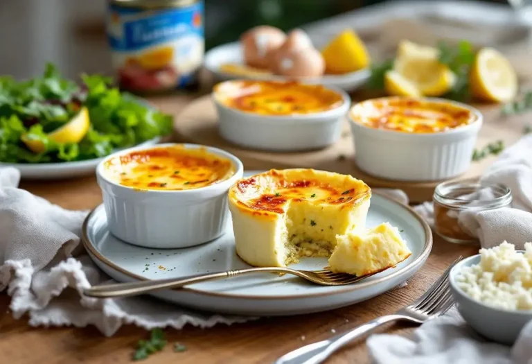 Petits flans au thon ultra faciles : une entrée fondante prête avec les ingrédients du placard