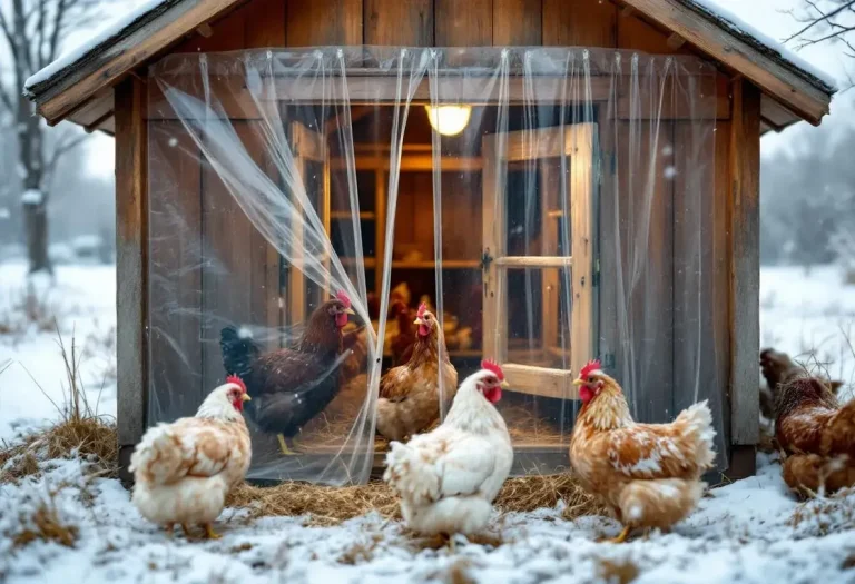 Pourquoi de plus en plus d’éleveurs installent un rideau dans leur poulailler en hiver (et ce que ça change vraiment pour la qualité de leurs œufs)