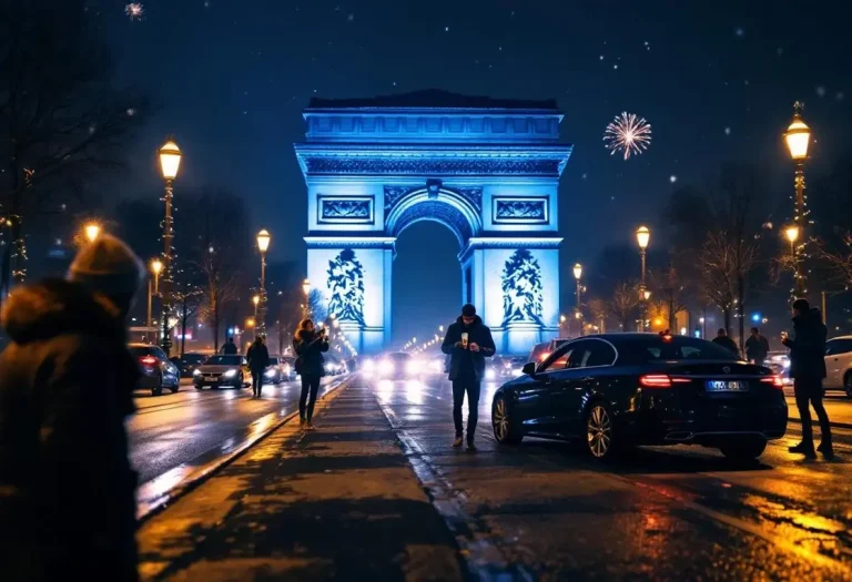 Pourquoi l'année 2036 a-t-elle été projetée sur l'Arc de Triomphe pour le réveillon du Nouvel An ?