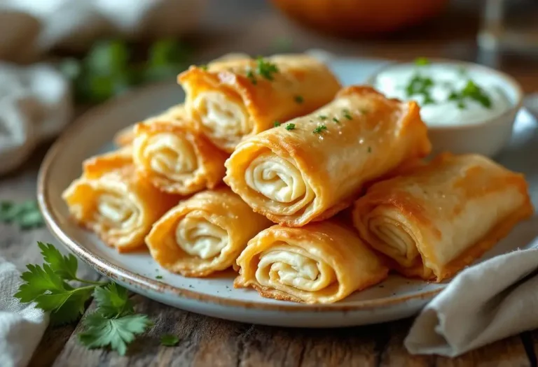 Roulés croustillants express : l'apéro idéal prêt en 15 minutes