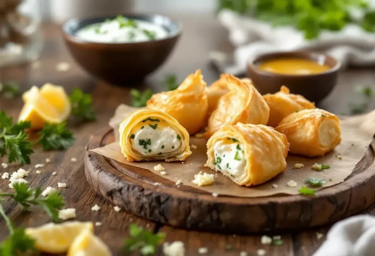 Roulés pâte filo apéritif - Recette express 2025 à partager