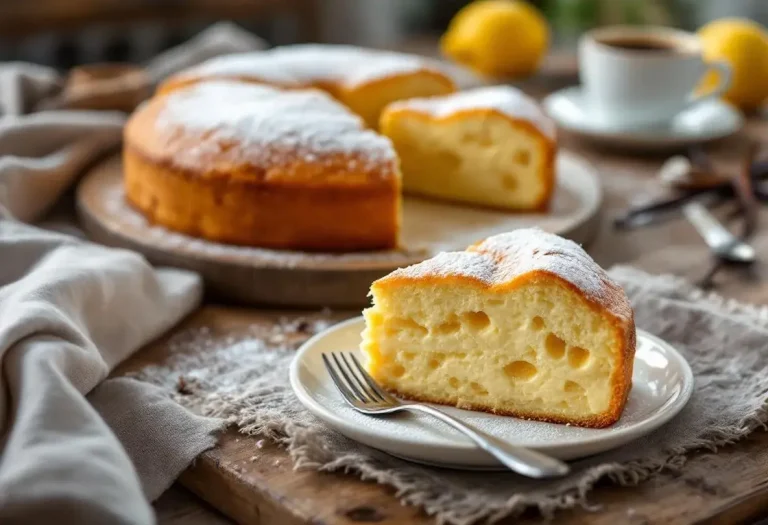 Torta nua italienne : la recette de ce gâteau nuage à la crème pâtissière, un pur délice à partager !