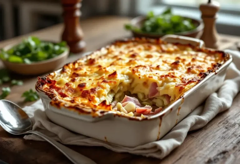 « Un gratin poireaux-jambon léger et rapide » : la recette conviviale qui transforme mes dîners d’hiver en moins de 40 minutes