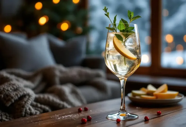 Un jour, un cocktail : Hugo St-Germain en apéritif d’hiver réconfortant