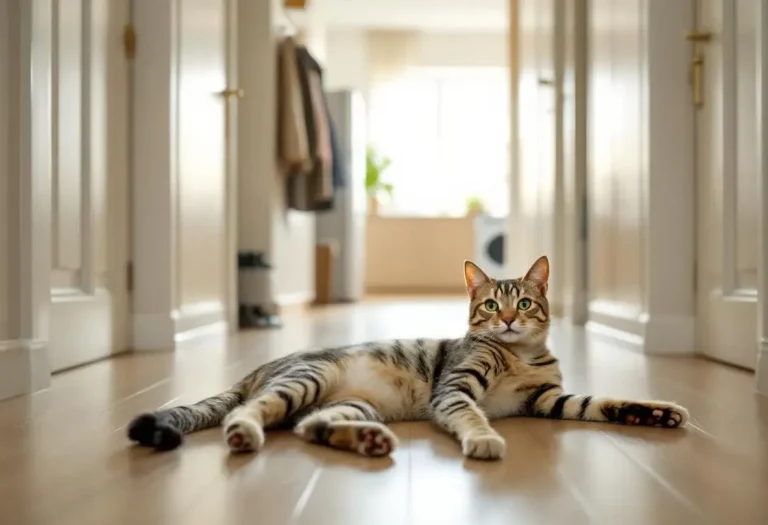 Pourquoi votre chat adore-t-il tant s’installer pile dans votre passage ?