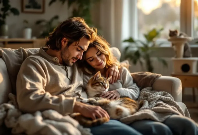 Un couple endeuillé accueille provisoirement une chatte en détresse, mais réalise vite qu'il ne pourra plus jamais imaginer la vie sans elle