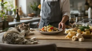 position chat qui souffre