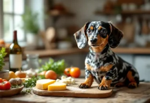 teckel nain arlequin