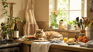 signes fin de gestation chat