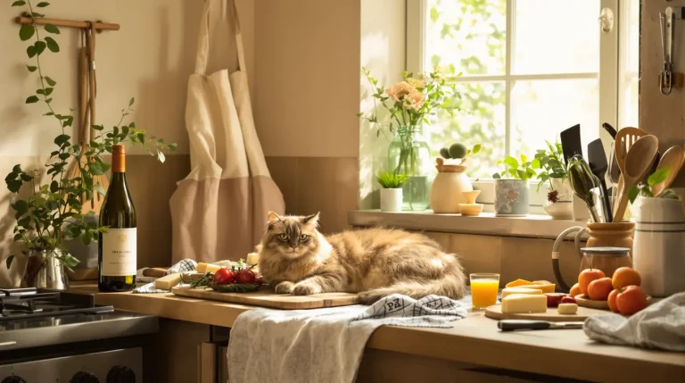 signes fin de gestation chat