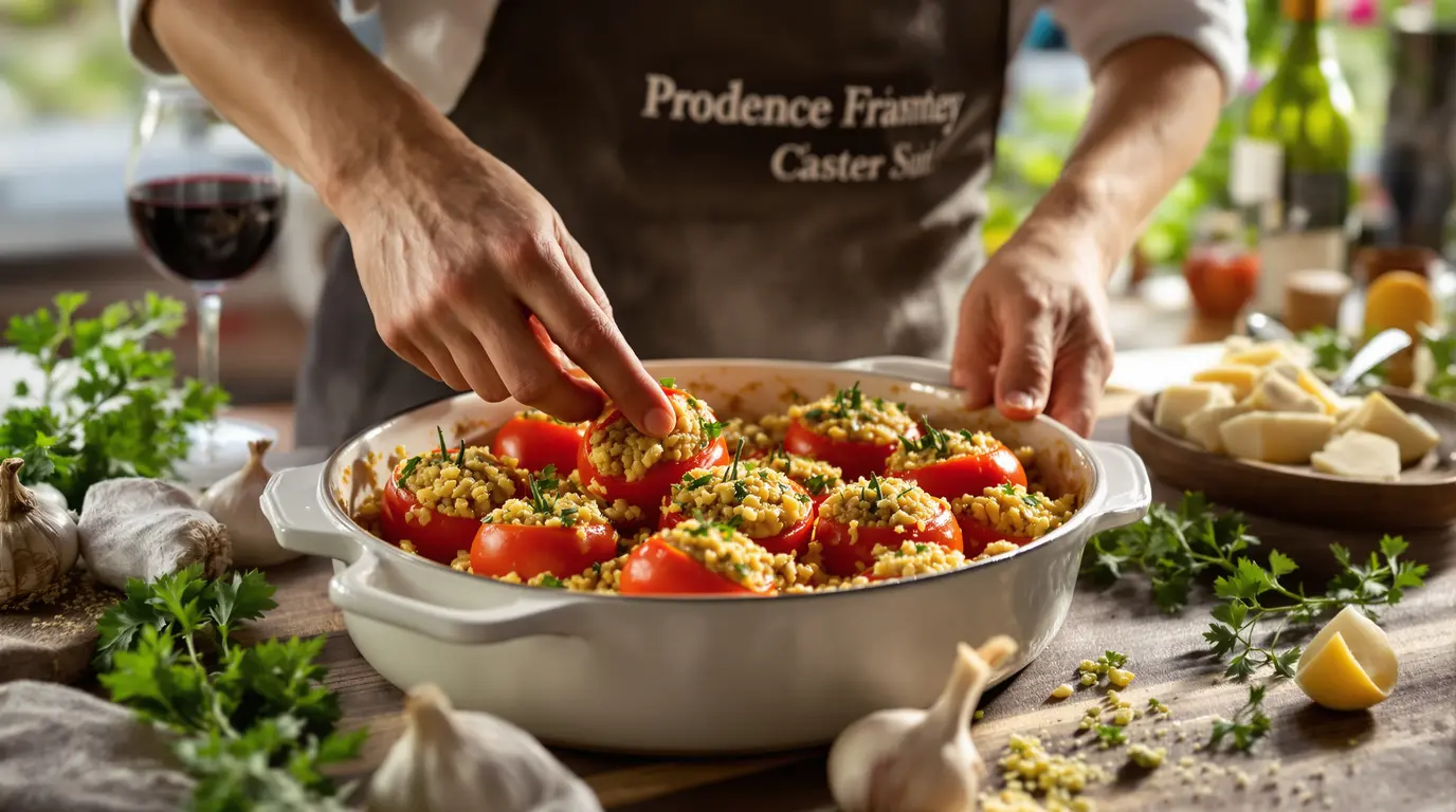 tomates farcies recette de grand-mère avec riz