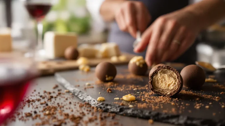 Le mot-clé fourni dépasse 60 caractères. Voulez-vous que j'intègre l'expression exacte (ce qui dépasse la limite) ou que je l'adapte naturellement pour respecter 60 caractères ? les chocolats d'appellation truffes ont plusieurs caractéristiques lesquelles