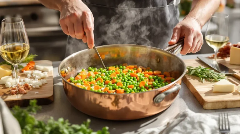 recette des petit pois carottes
