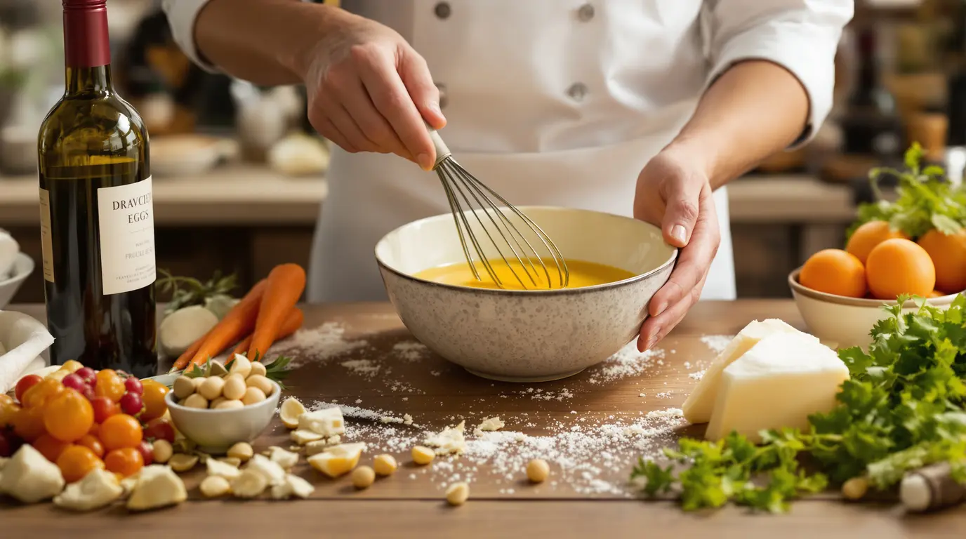 recette pour écouler des oeufs entiers