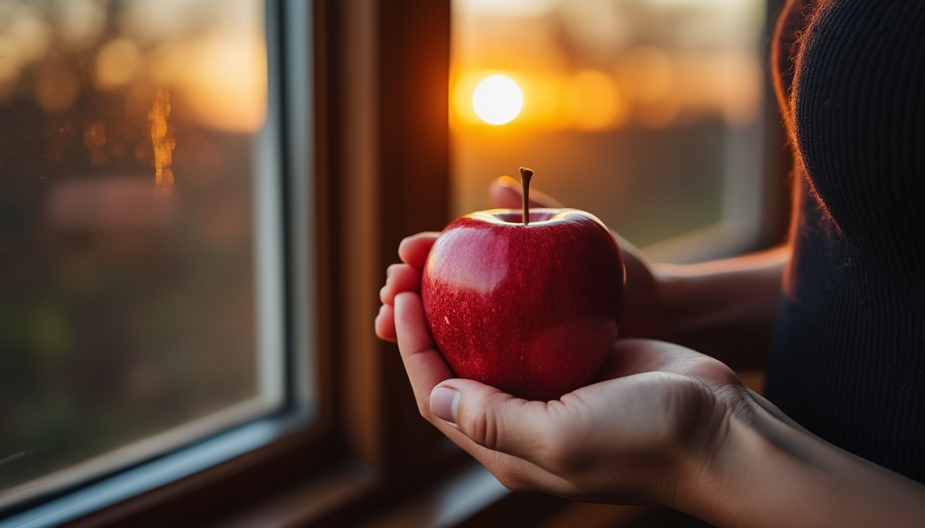 découvrez les bienfaits de manger une pomme le soir et obtenez des conseils pour faciliter votre digestion et améliorer votre sommeil.