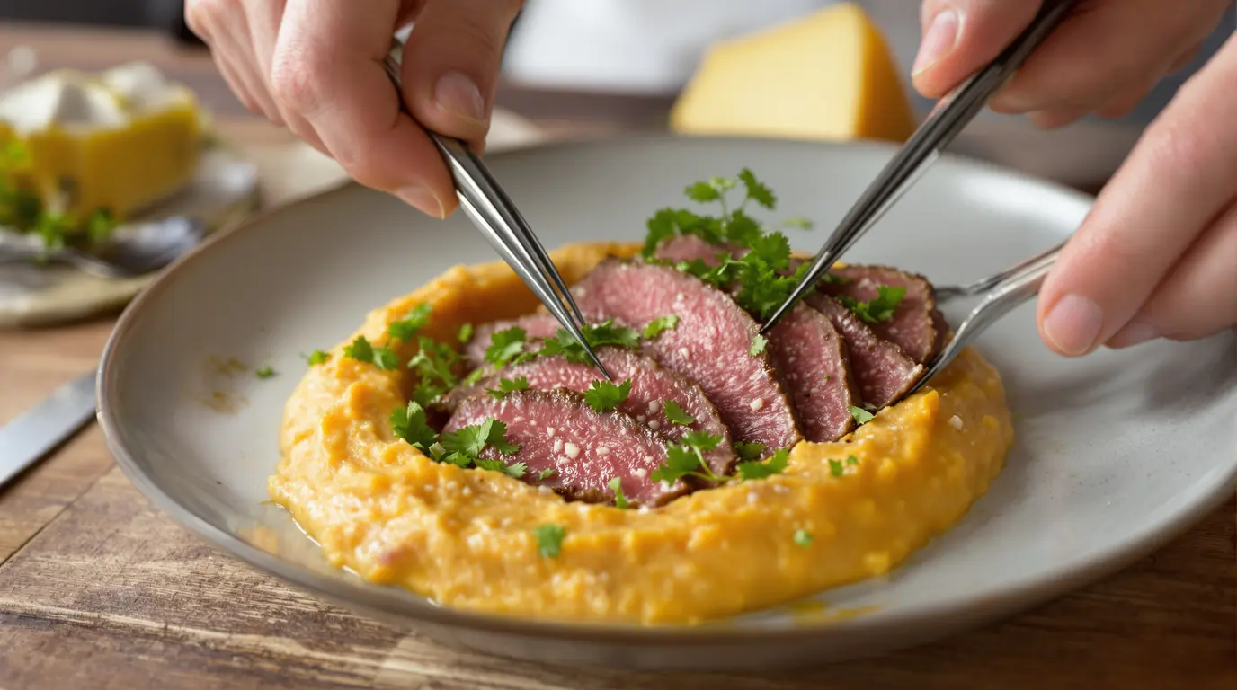 quelle viande pour accompagner une purée de patate douce