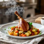 quels légumes pour accompagner des cuisses de canard confites