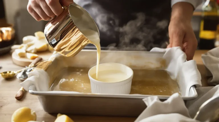 Recette oeufs au lait bain-marie pour une texture fondante recette oeufs au lait bain-marie
