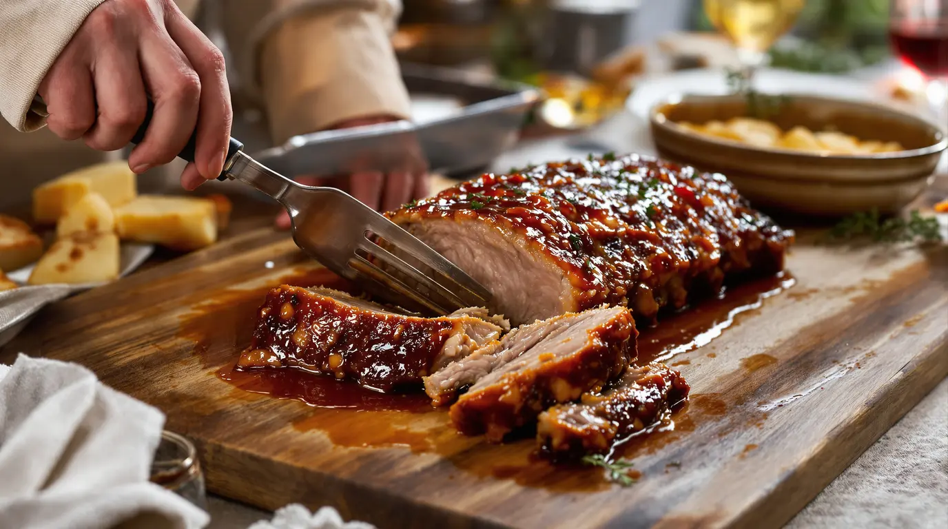 recette travers de porc fondant au four