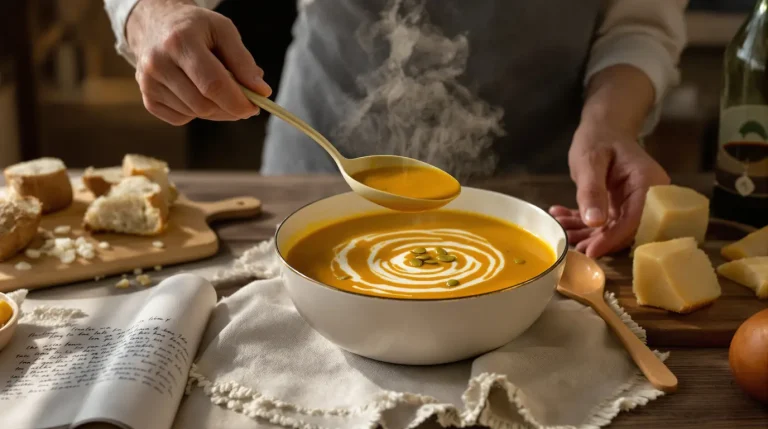 soupe au potimarron recette de grand-mère