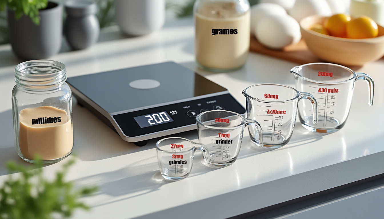 Comment convertir 150 millilitres en grammes facilement découvrez comment convertir facilement 150 millilitres en grammes grâce à des méthodes simples et rapides adaptées à différents ingrédients.